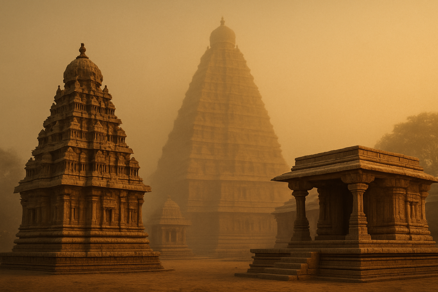 Temple Background